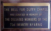 Duffy Plaque